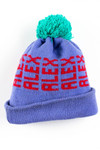 Alex Alex Alex Pom Pom Vintage Beanie