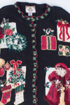 Black Ugly Christmas Cardigan 55139