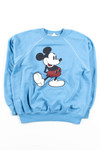 Vintage Blue Mickey Sweatshirt
