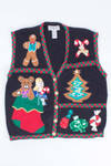 Black Ugly Christmas Vest 55111
