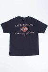 Life Begins When You Get One HD T-shirt