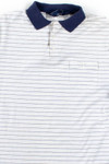 White Striped Polo Shirt 2