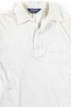 White Vintage Polo Shirt