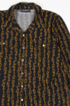 Karl Lagerfeld Chain Button Up Shirt 769