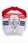 Red & Navy 1993 Nautic Sweatshirt