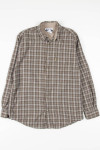 Brown Plaid Columbia Button Up Shirt 771