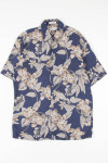 Blue Orchid Print Hawaiian Shirt 1802