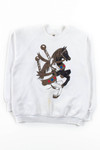 Merry-Go-Round Horses Sweatshirt