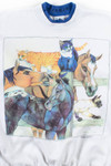 Cats & Horses Sweatshirt