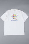 Embroidered Fish Myrtle Beach Souvenir T-Shirt