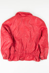Vintage Red Leather Jacket 306