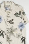 Large Lilly & Hibsicus Print Silk Hawaiian Shirt 1881