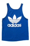 Blue Adidas Vintage Tank (Single Stitch)