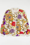 Royal Roses Bomber Jacket 19157