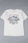 West Virginia Mountains Souvenir T-Shirt