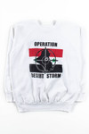 Desert Storm Target Iraq Sweatshirt