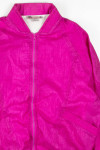 Fuchsia 90s Bomber Jacket 19160