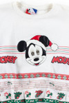 Mickey Mouse Hologram Eyes Christmas Sweatshirt