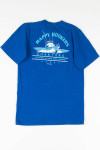 Happy Hookers Charters Kauai Souvenir T-Shirt (single stitch)