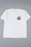 Stained Duke's Canoe Club Hawaii Souvenir T-Shirt