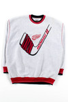 Detroit Red Wings Hockey Stick Sweatshirt