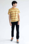 Marled Gold Striped T-Shirt