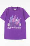 Ouray Colorado Wildflowers Souvenir T-Shirt (single stitch)