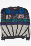Vintage Todays News Sweater 3333