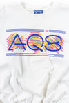 White AQS Long Sleeve Top