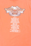 Orange Harley-Davidson T-shirt