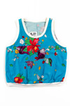 Blue Vintage Hawaiian Tank