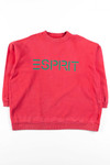 Red Esprit Sweatshirt