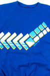 Blue Spalding Chevrons Sweatshirt