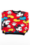 Vintage Allover Graphic Mickey Mouse Sweatshirt