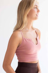 Notched Seamless Cami