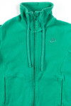 Green Zip Nike Sweatshirt