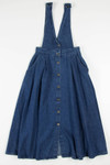 Denim Overall Maxi Dress