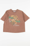 Vintage Essence of Nature Crop T-Shirt
