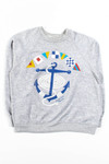 Siesta Key Florida Vintage Nautical Sweatshirt