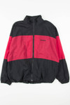 Black Reebok Color Blocked Windbreaker 19448