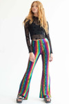 Rainbow Alligator Bell Bottoms