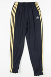 Adidas Yellow 3 Stripe Track Pants (sz. M)