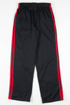 Kid's Red 3 Stripes Adidas Track Pants (sz. XL 18)