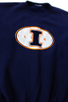 Illinois Illini Embroidered Sweatshirt