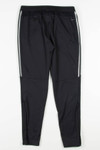 Reflective Stripes Adidas Soccer Track Pants (sz. L)