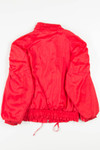 Vintage Red Ruched 90s Jacket 19534