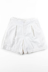 Vintage Textured Cotton High Rise Short