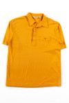 Vintage Orange Polo Shirt