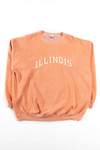 Vintage Peach Illinois Sweatshirt