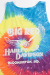 Tie Dye Harley Davidson Tank Top